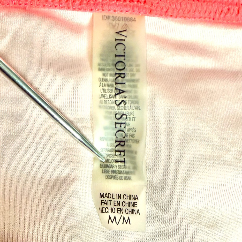 Victoria's Secret Hot Pink Fold Over Bikini‎ Bottom Swim Medium - Picture 5 of 5
